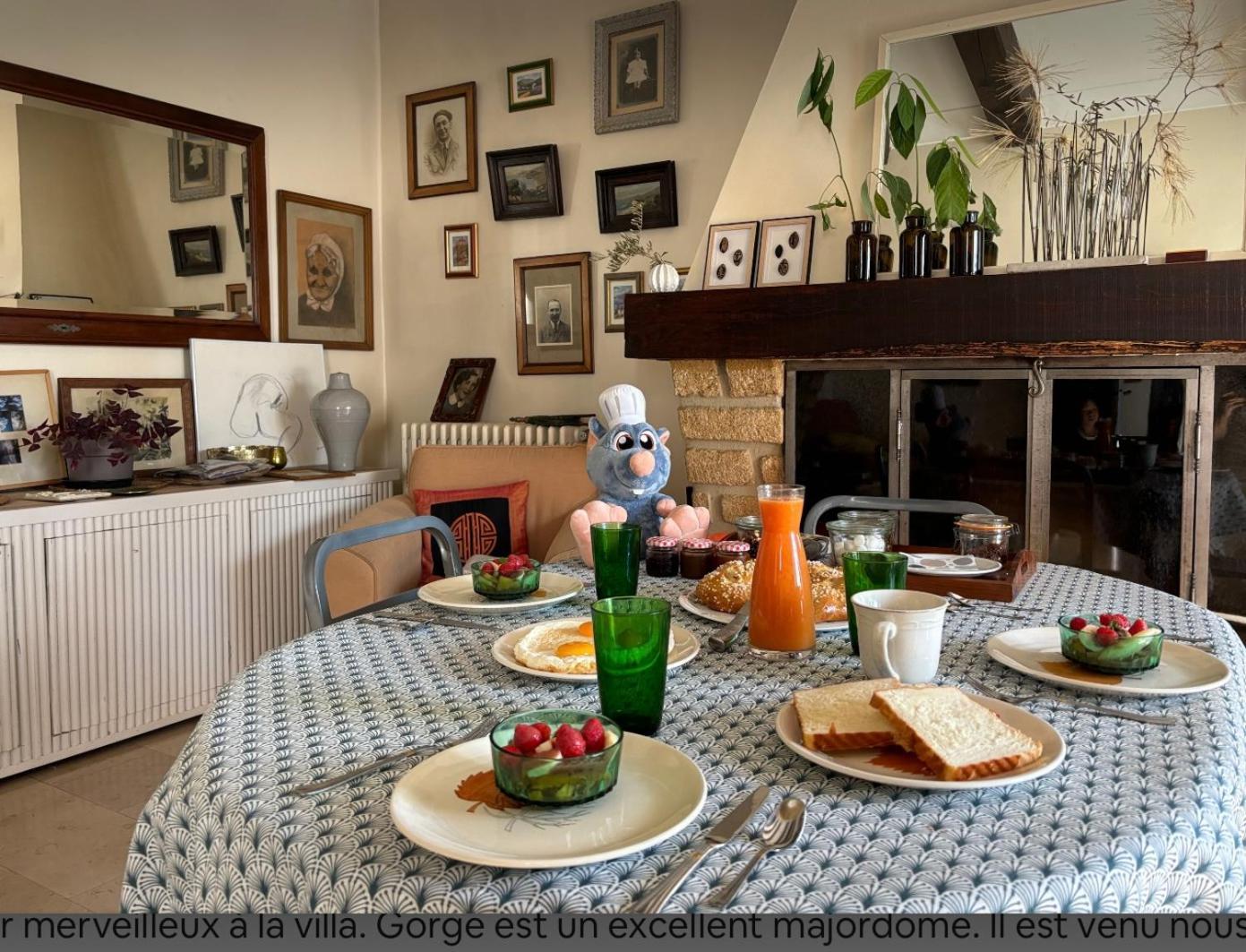 La Villa Plaisance - Maison Et Chambres D Hotes A Proximite De Chateaneuf-Du-Pape Bédarrides Exteriér fotografie
